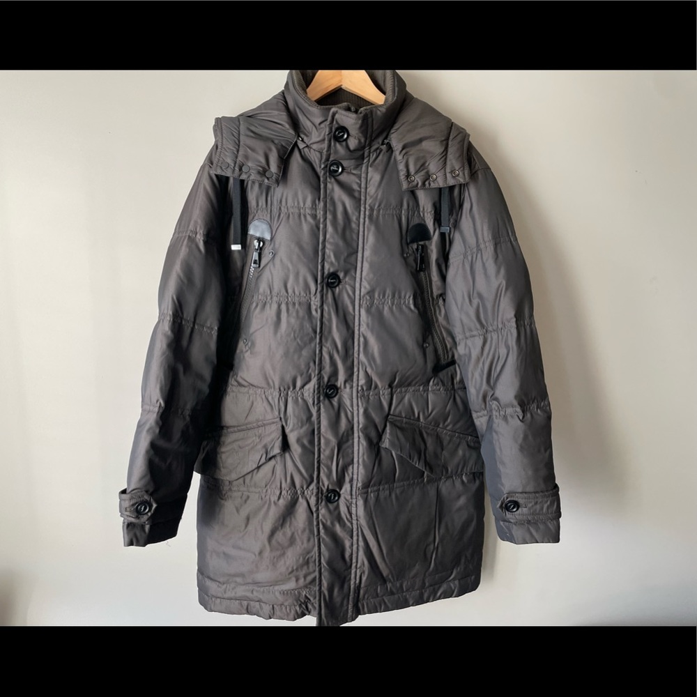Pierre Cardin Men’s Long Puffer Winter Down Coat